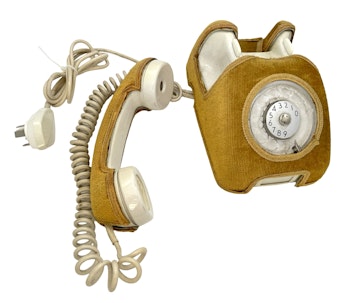 Vintage roterande Teli Televerket Telefon