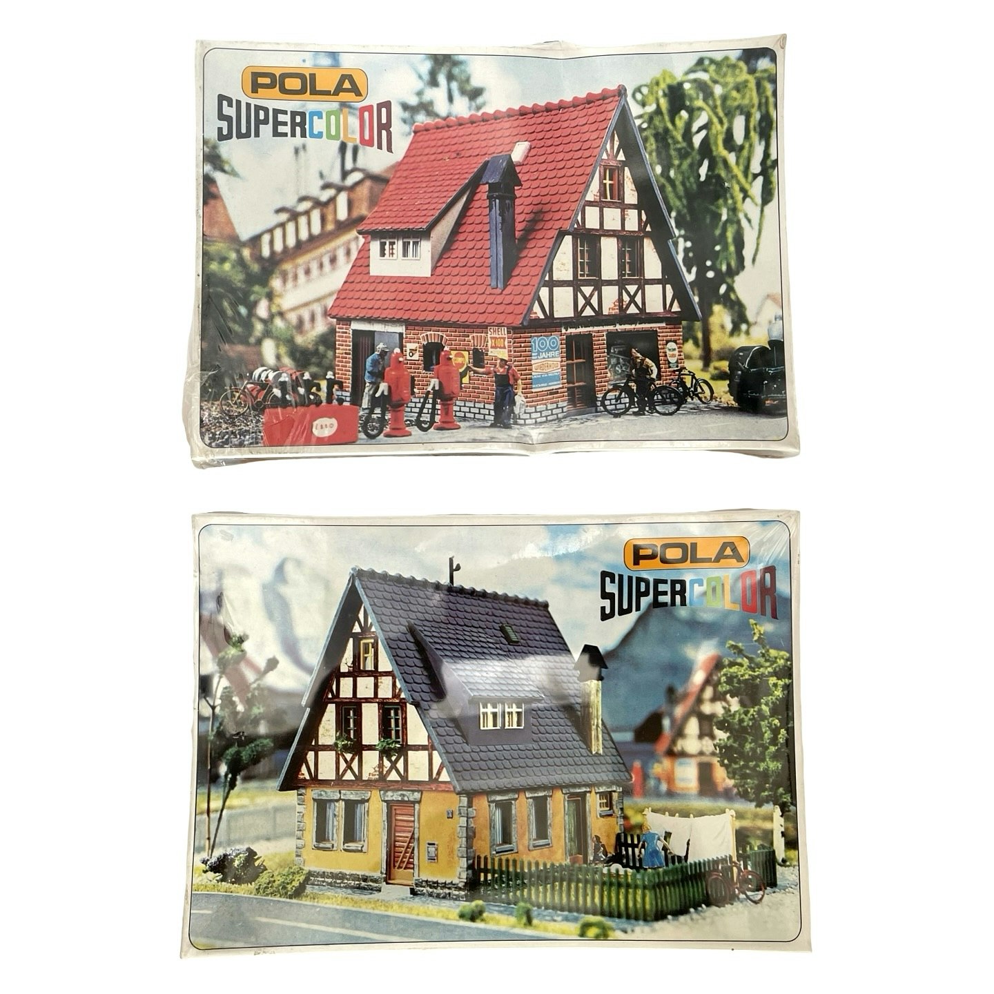 7 st, Pola HO skala, Hus & dekorationer, Inplastad, Oanvänt