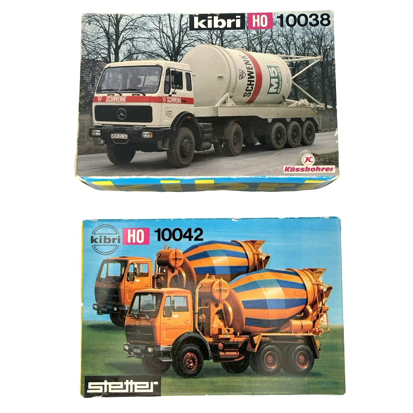 7 st, Kibri HO skala, Bilar & dekorationer