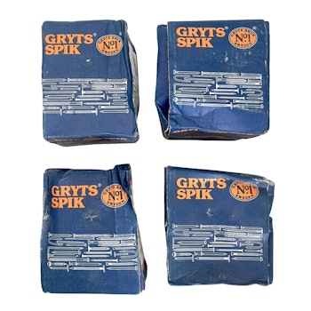 Gryts Pappspik rund VFZ ca 2800 st