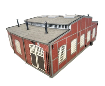 Fleischmann-veturi H0 1:87 mittakaava, 3 ovea