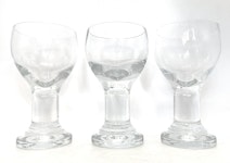 3 Stück, Kosta Boda – Ballade – Bier-/Weinglas Design Bertil Vallien