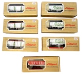 7-tlg. Liliput HO Maßstab 1:87 23564, 23561, 23565 Modelleisenbahnwaggons