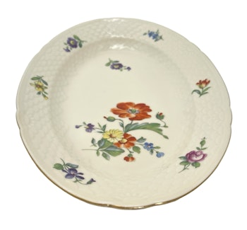 Bing & Gröndahl, Oval Porslin fat, Danmark