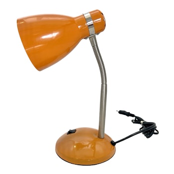 Vintage Esto Bordslampa, Orange Skrivbordslampa