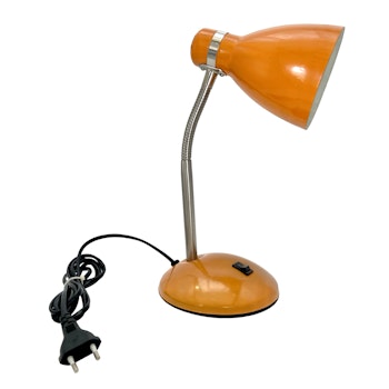 Vintage Esto Bordslampa, Orange Skrivbordslampa