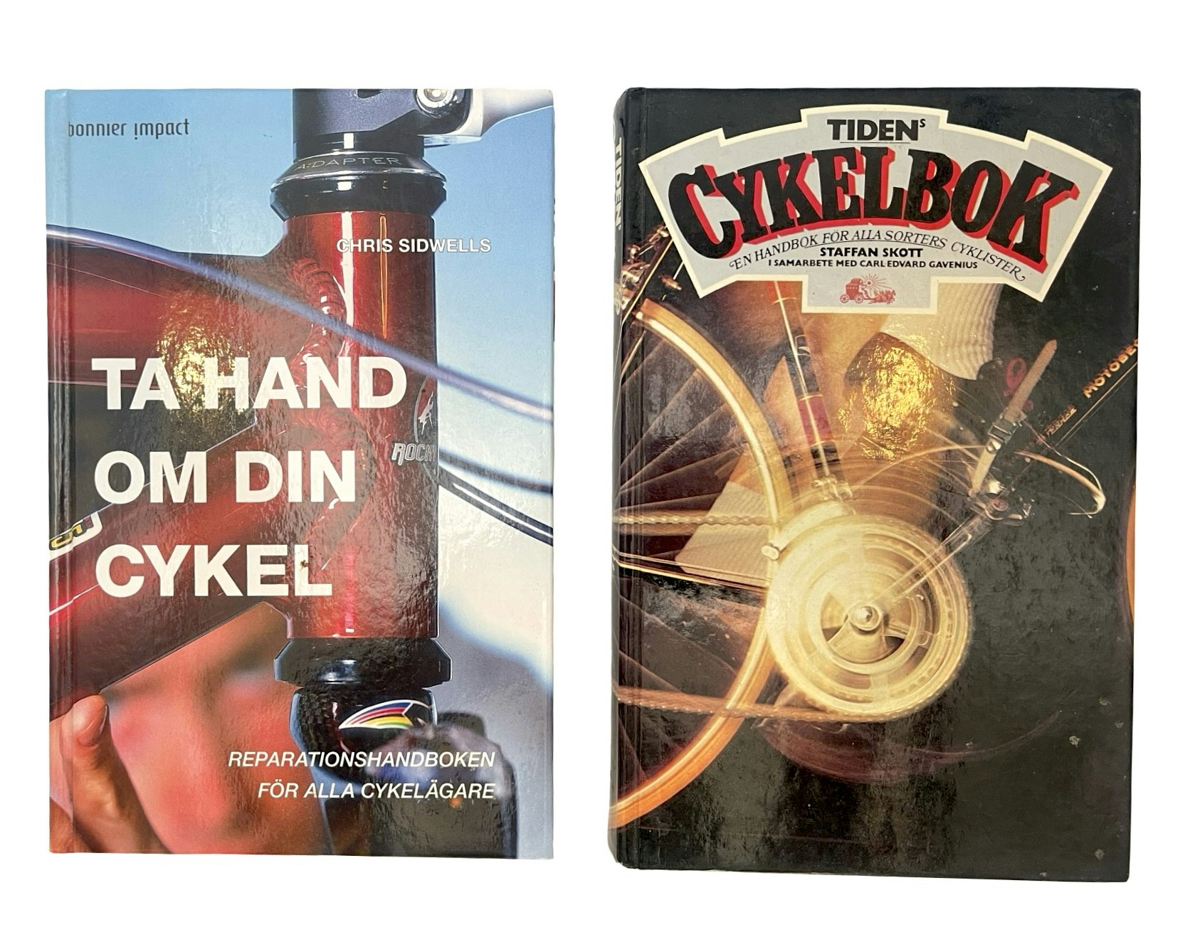 4 BÖCKER - Cykel boken