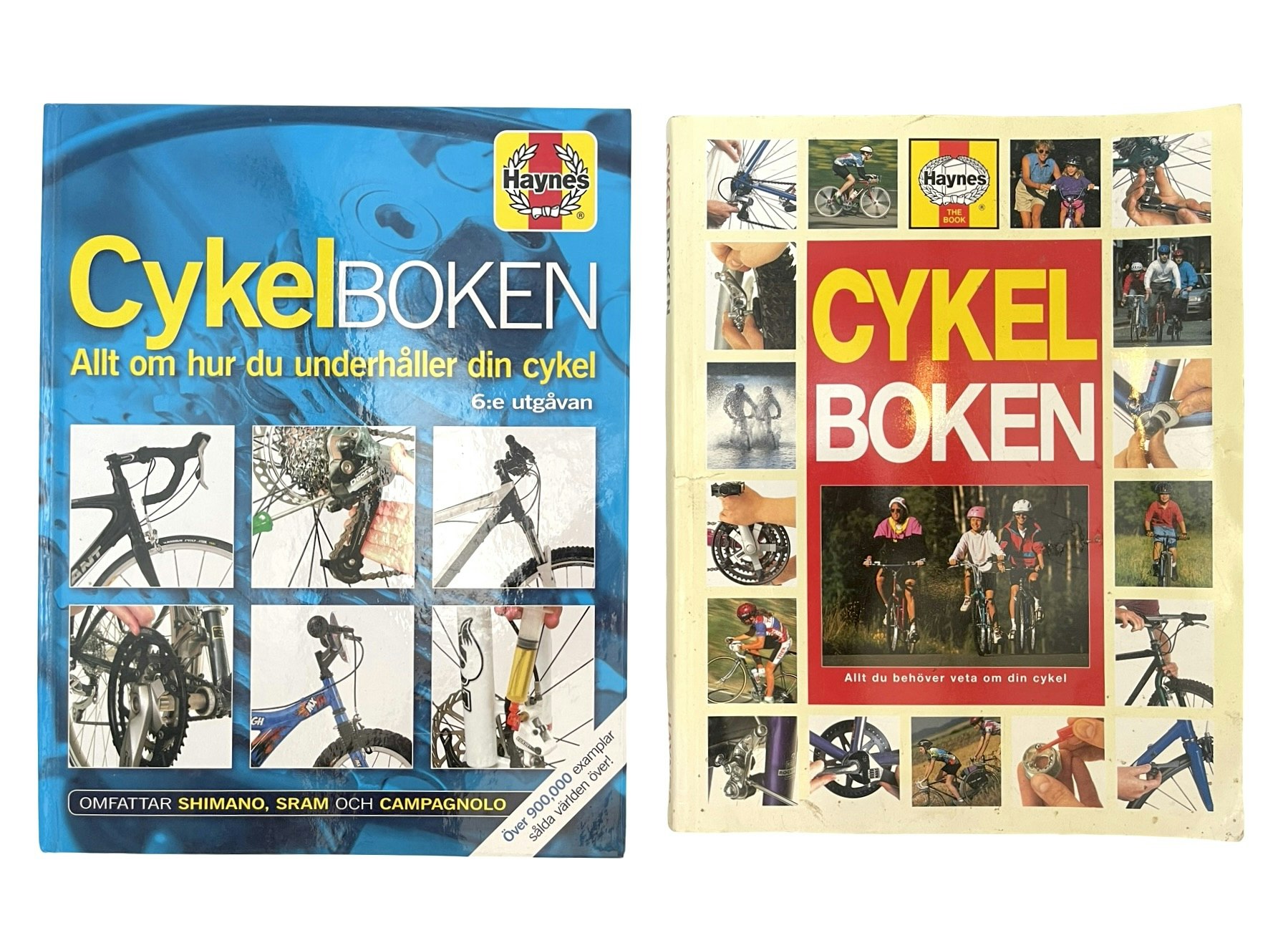 4 BÖCKER - Cykel boken
