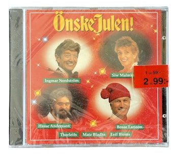 Wishing You Christmas! - Anna-Lena Löfgren, Strealers, Berth Idoffs, Thorleifs, Wrapped CD New