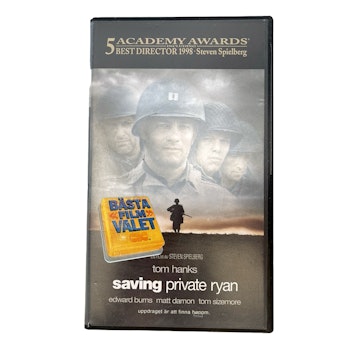 Szeregowiec Ryan, zapakowany film VHS
