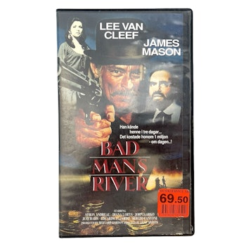 Bad Man's River, zapakowany film VHS