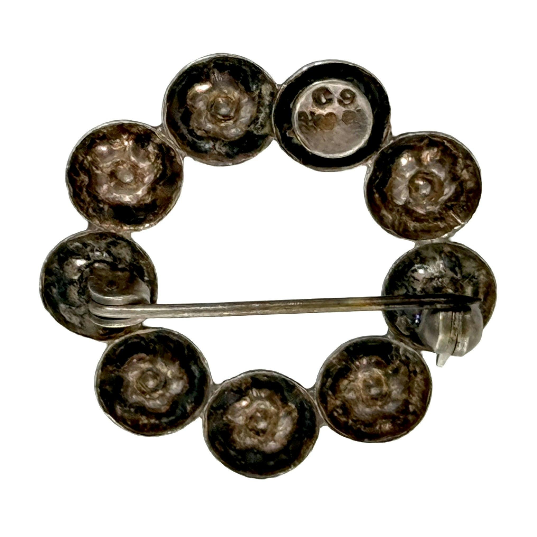 Vintage Brosch i Silver, Hugo 1953 Sverige