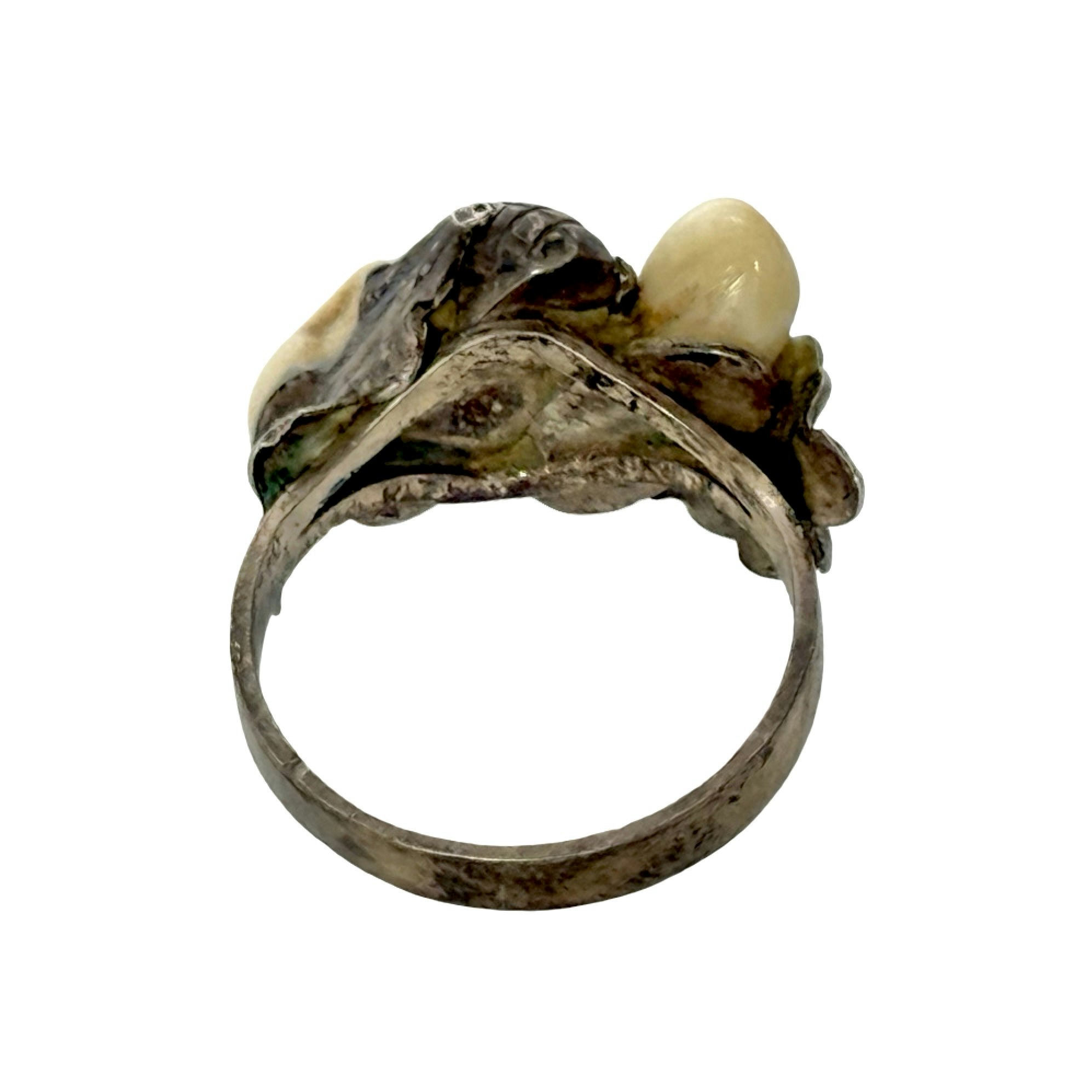 Antik Traditionell Grandel silverring