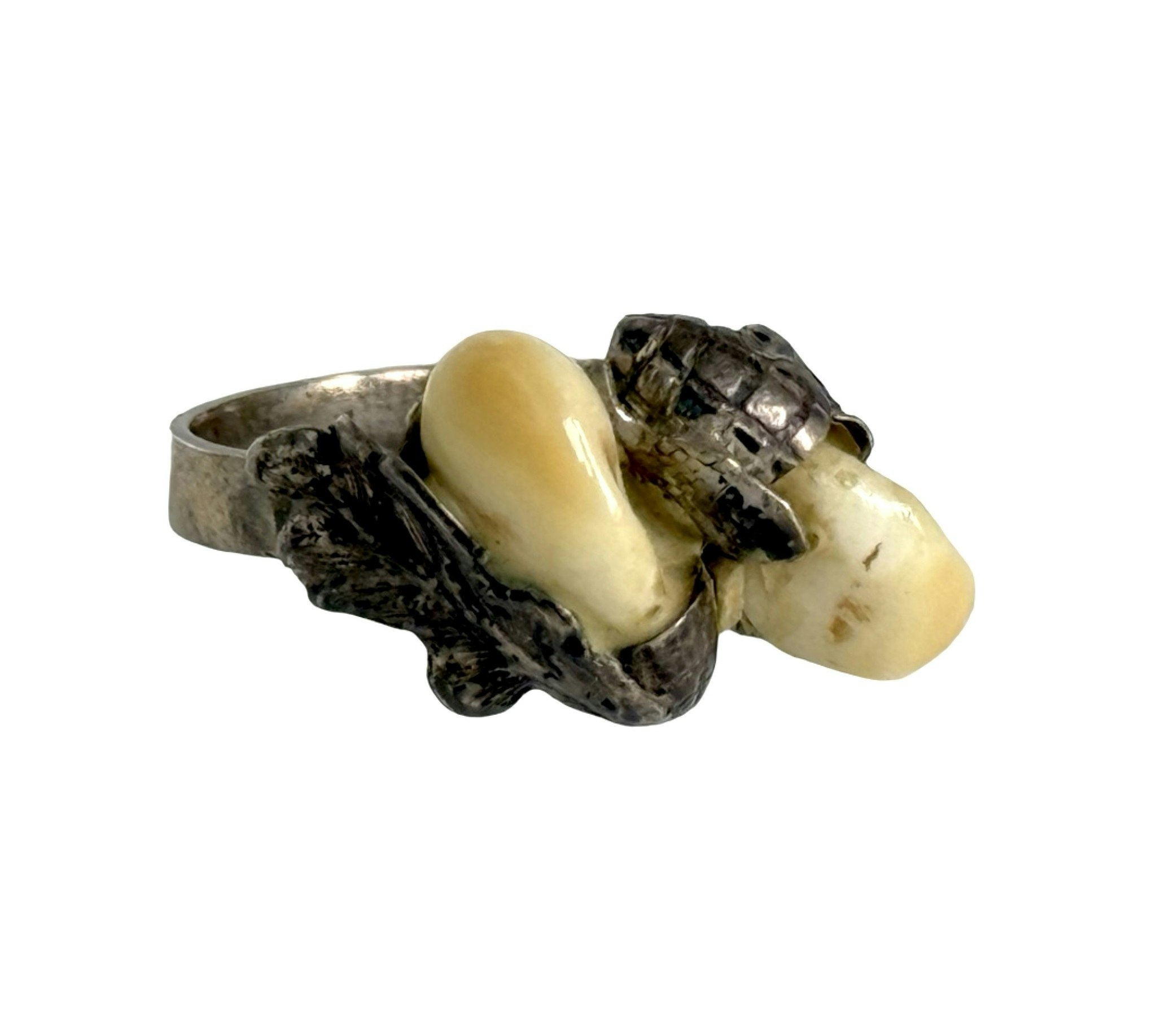 Antik Traditionell Grandel silverring