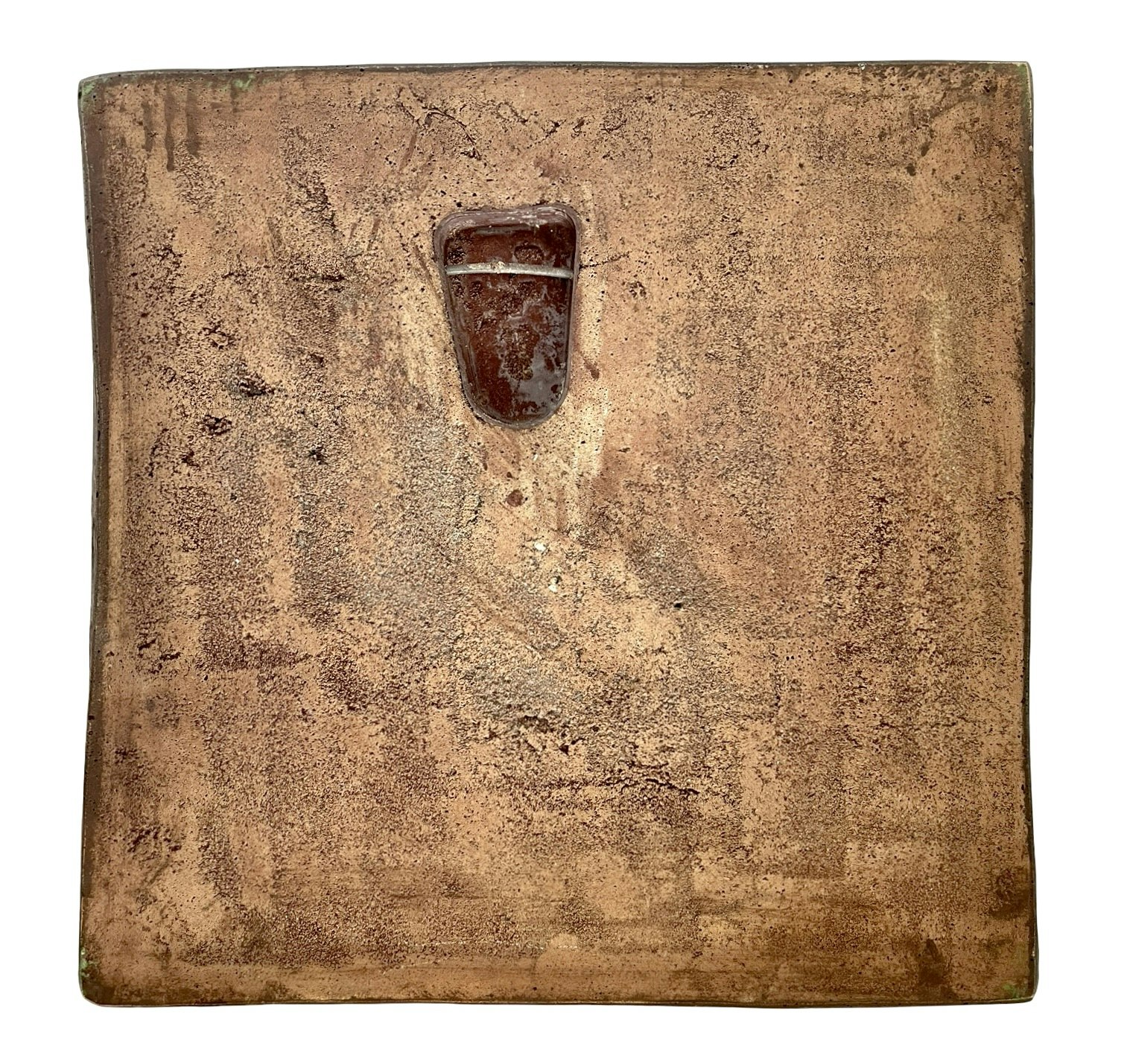 Väggrelief / Väggplakett föreställande en egyptisk prinsessa Isis kunst, stengods