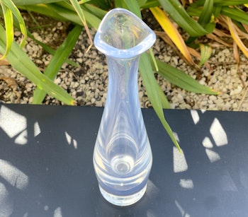 SVEN PALMQVIST. VAS, glas, Orrefors, Selena, signerad