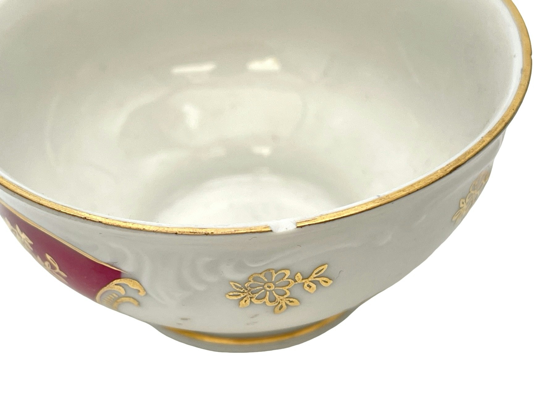 6 st. Vintage Winterling Bavaria, Porslin kaffekoppar med fat
