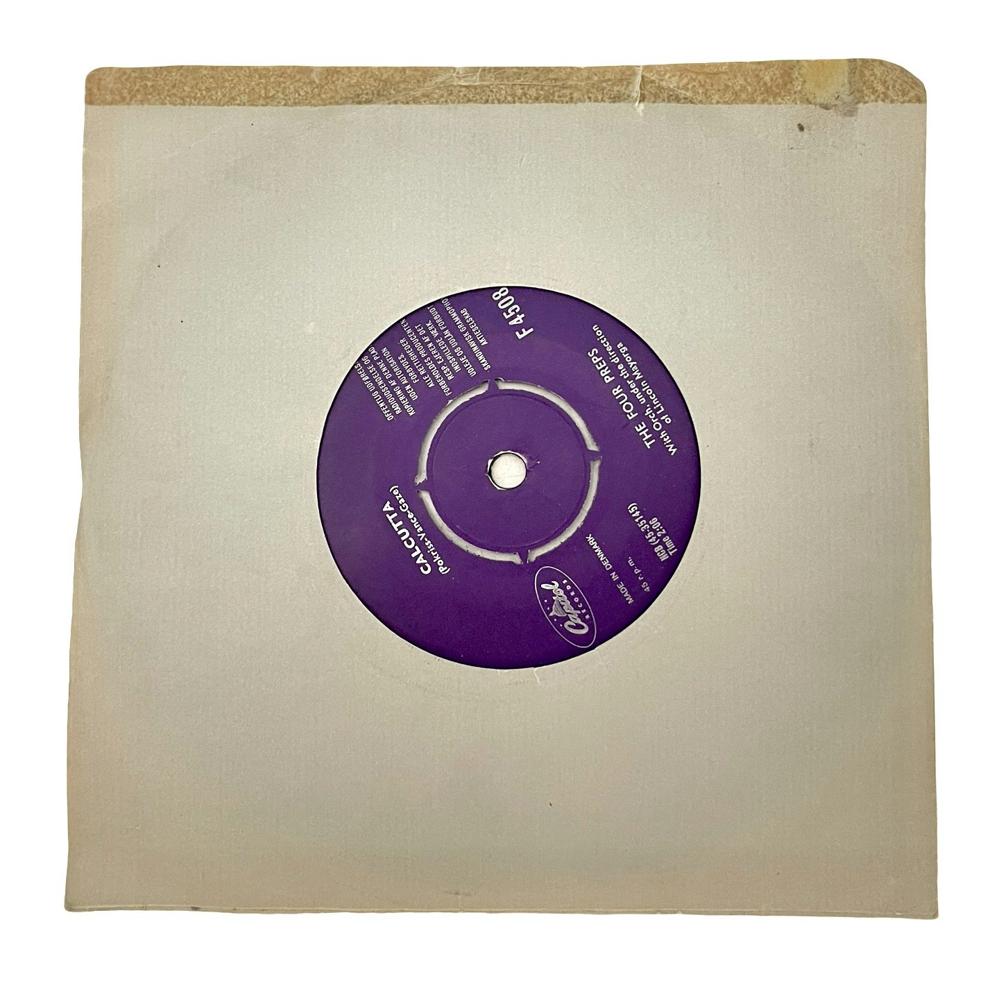 The Four Preps – Calcutta, Vinyl EP