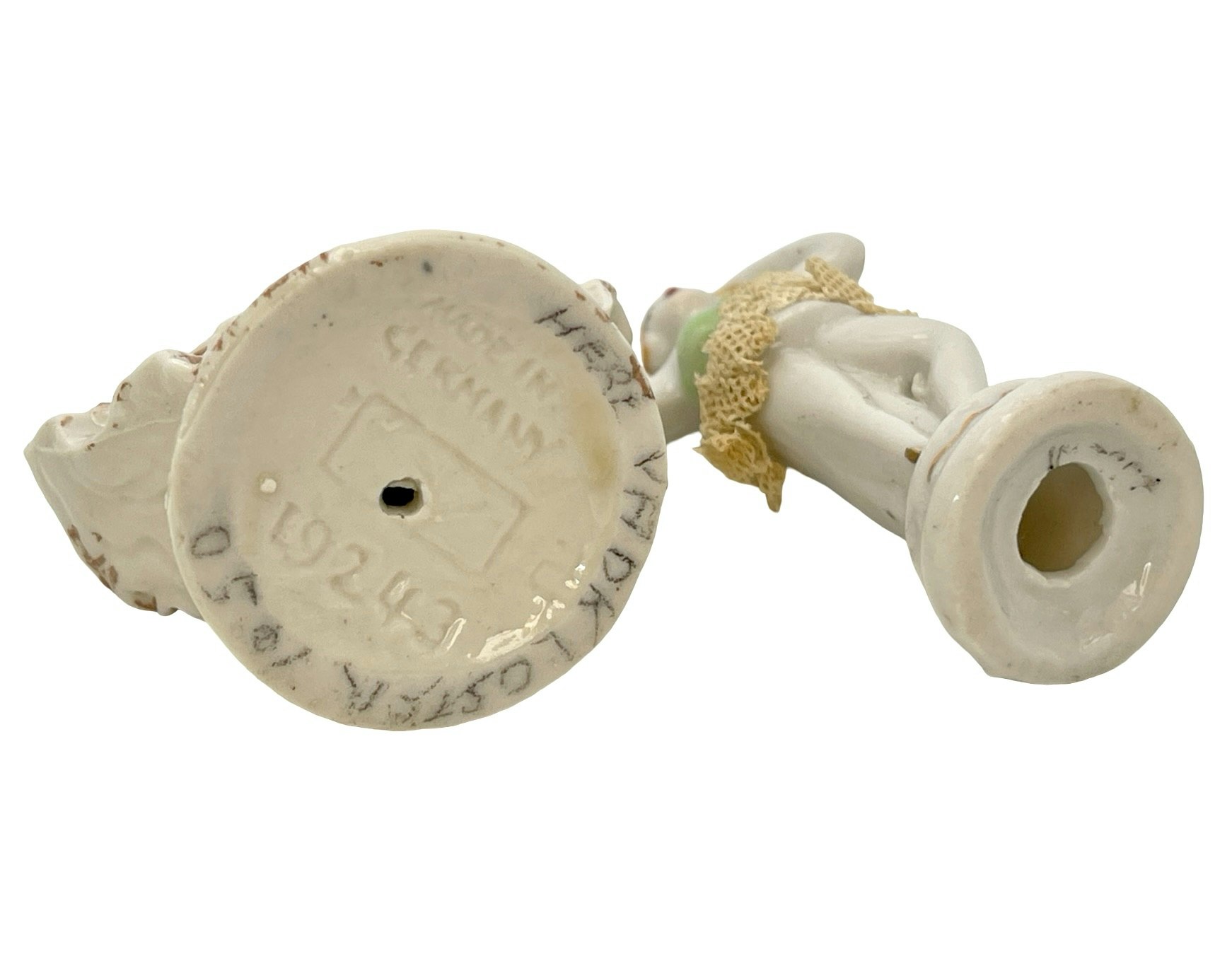 Antikt Miniatyr porslin figurer
