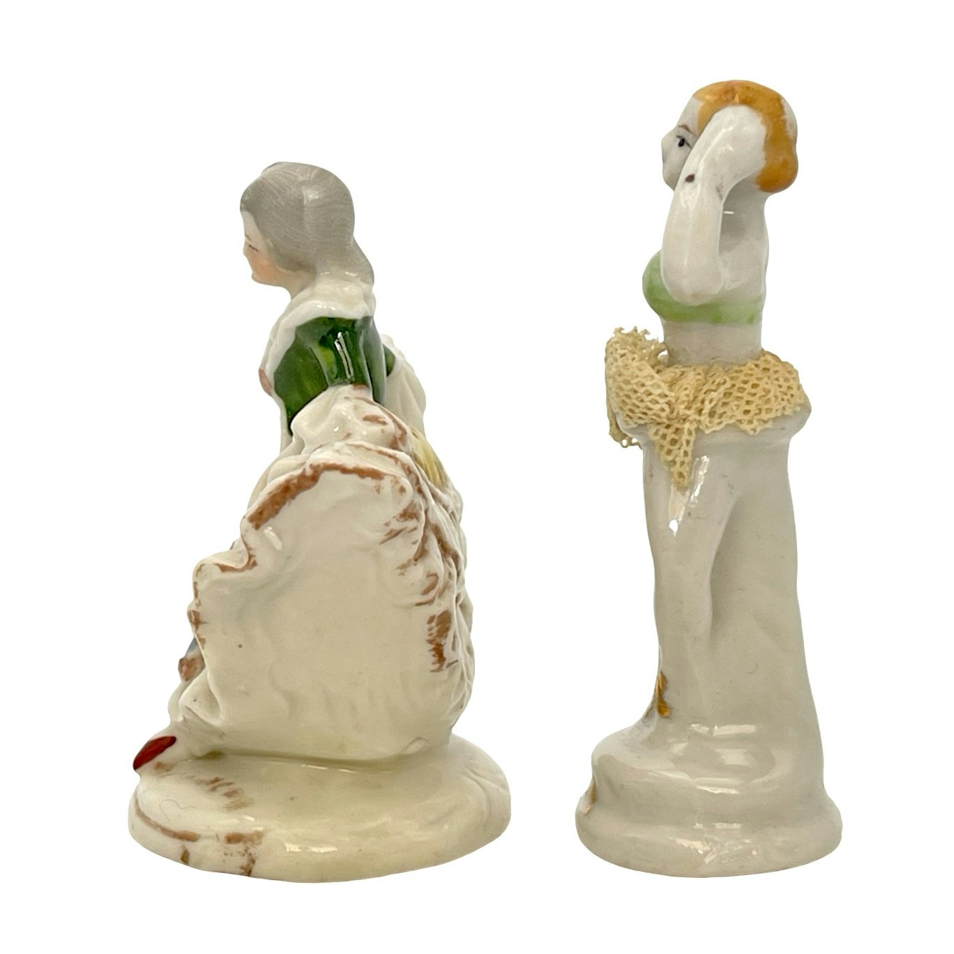 Antikt Miniatyr porslin figurer