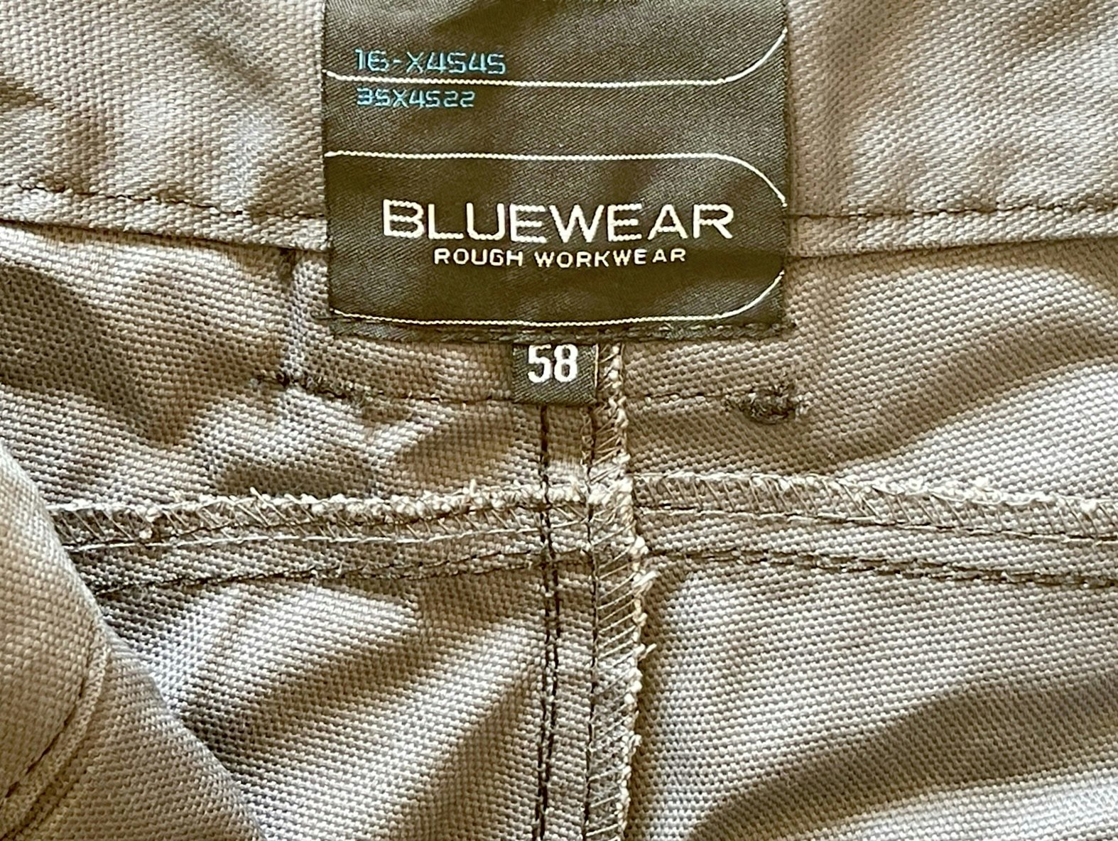Bluewear - Arbetsbyxa- Storlek 58 XXL, Ny