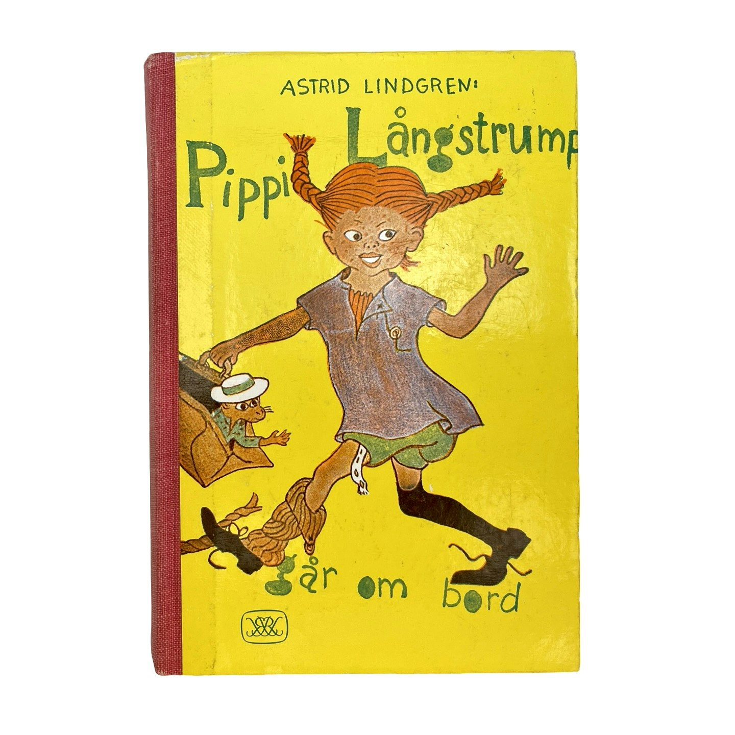 3 BÖCKER - Pippi Långstrump 1969 Astrid Lindgren