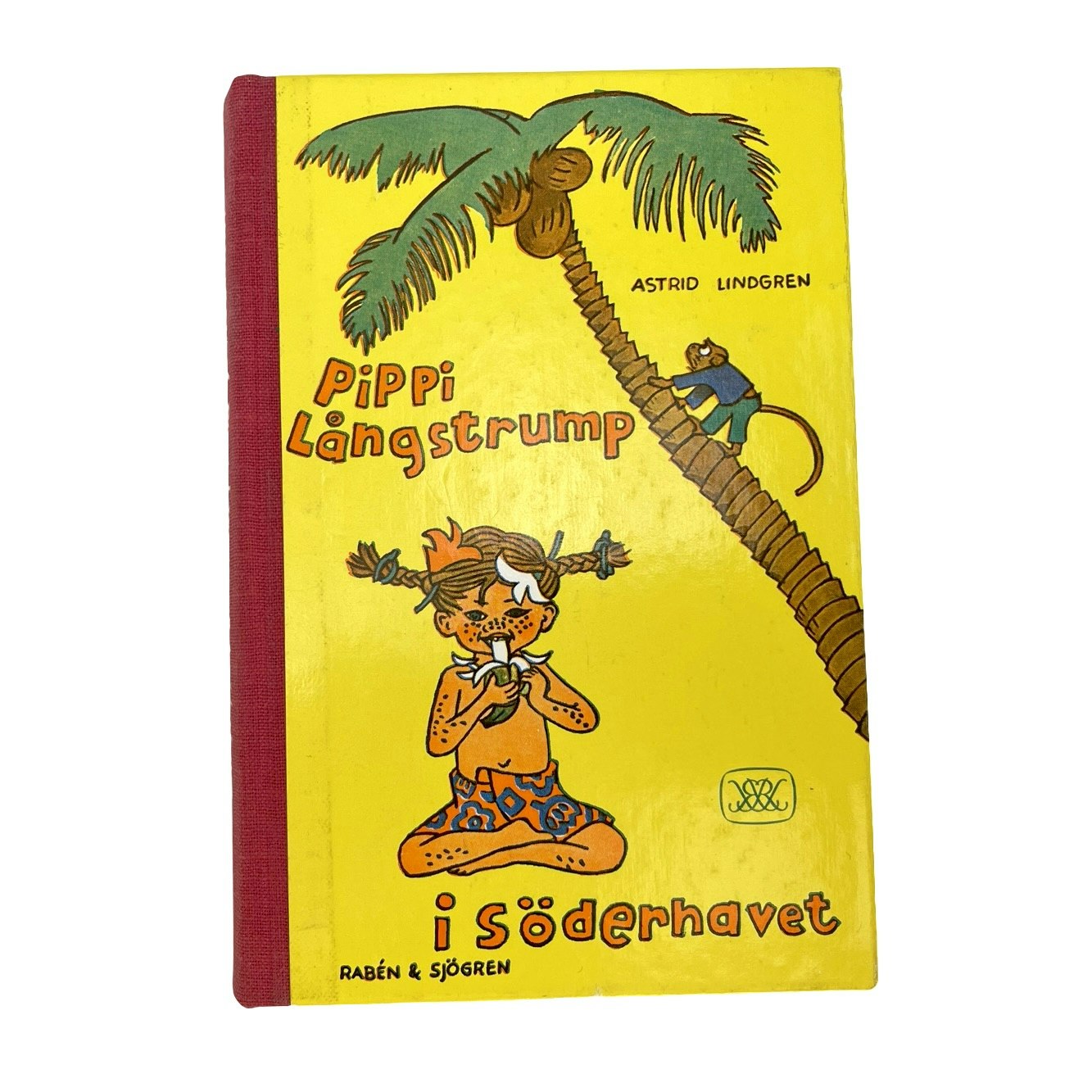 3 BÖCKER - Pippi Långstrump 1969 Astrid Lindgren