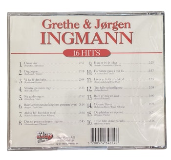 Grethe & Jorgen Ingmann - 16 Hits, Wrapped 1992 CD New