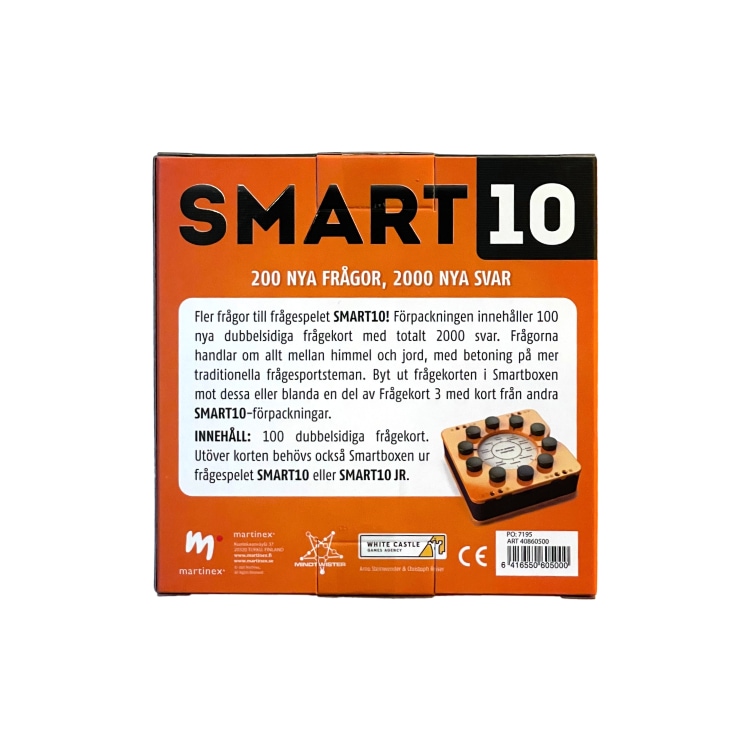 SMART10 frågekort 3 (Exp.) - BLACK FRIDAY