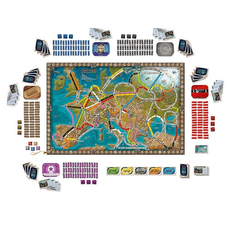 ticket to ride europe 15th anniversary ticket to ride europe 15th anniversary