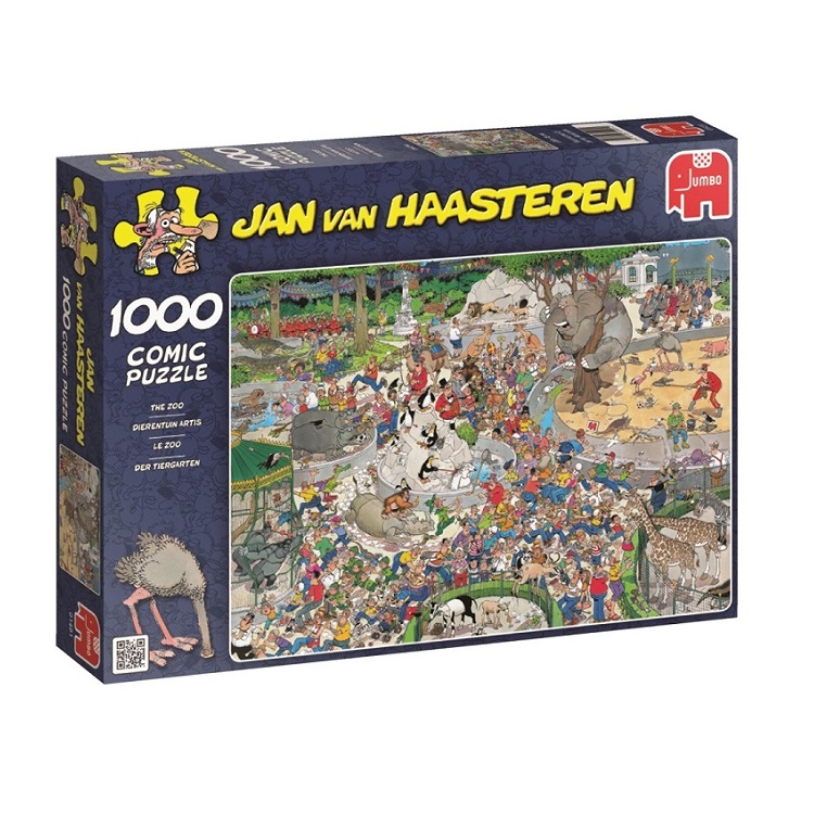 Jan Van Haasteren Pussel The Zoo 1000 bitar