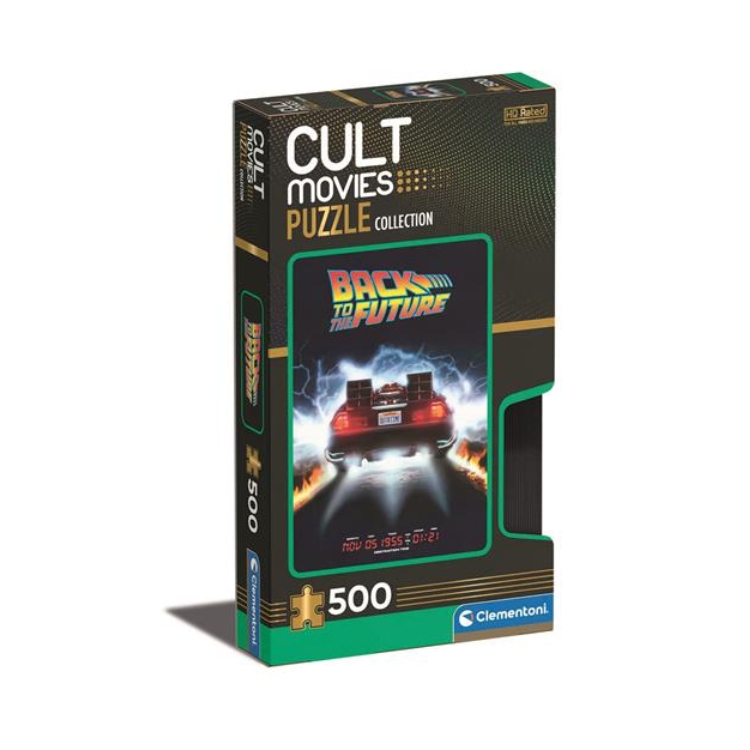 Cult Movies Puzzle Collection Back to The Future 500 bitar - BLACK WEEK