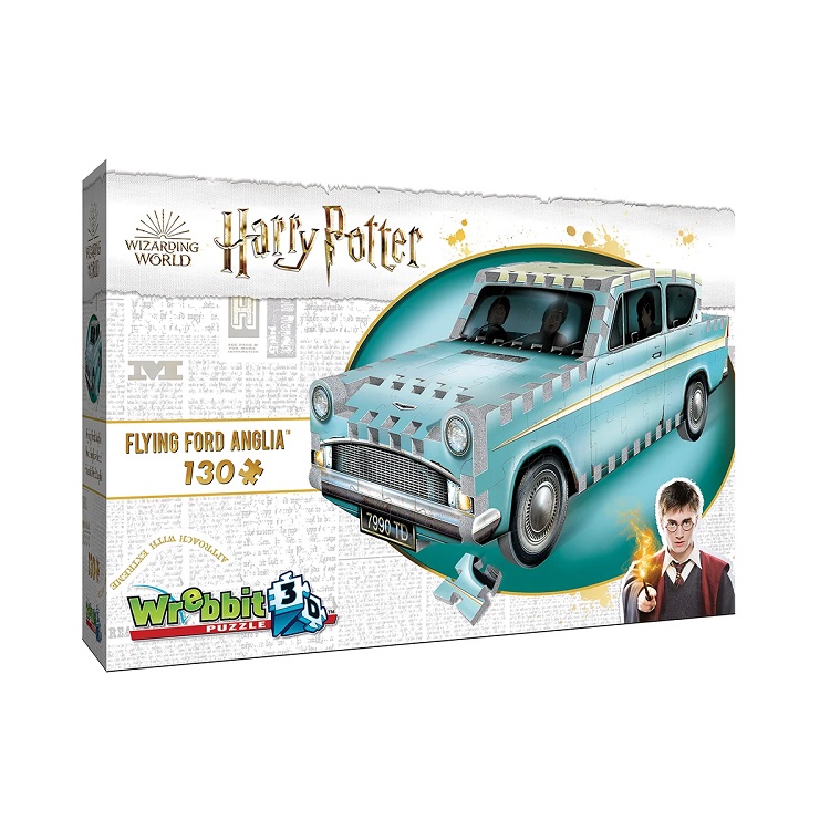 Harry Potter Flygande Ford Anglia 3D-pussel 130 Bitar