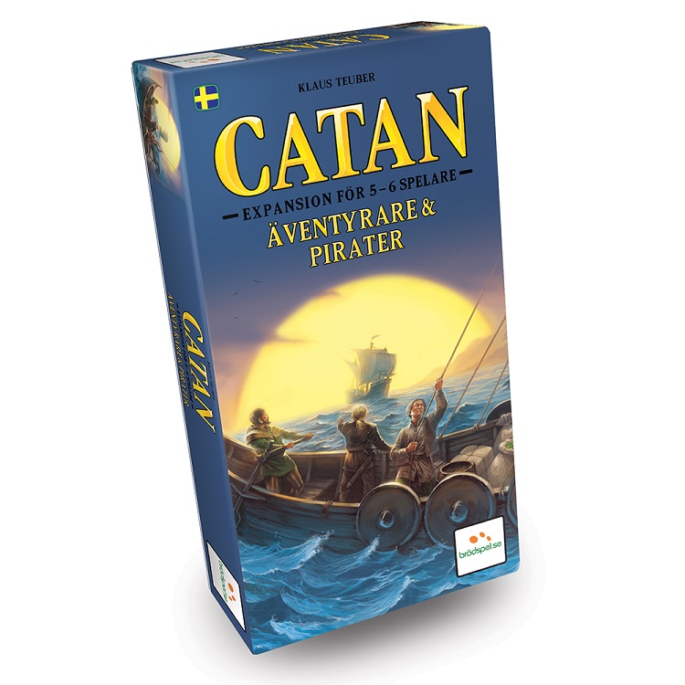 Catan: Äventyrare och Pirater 5-6 (Exp.) (SE)