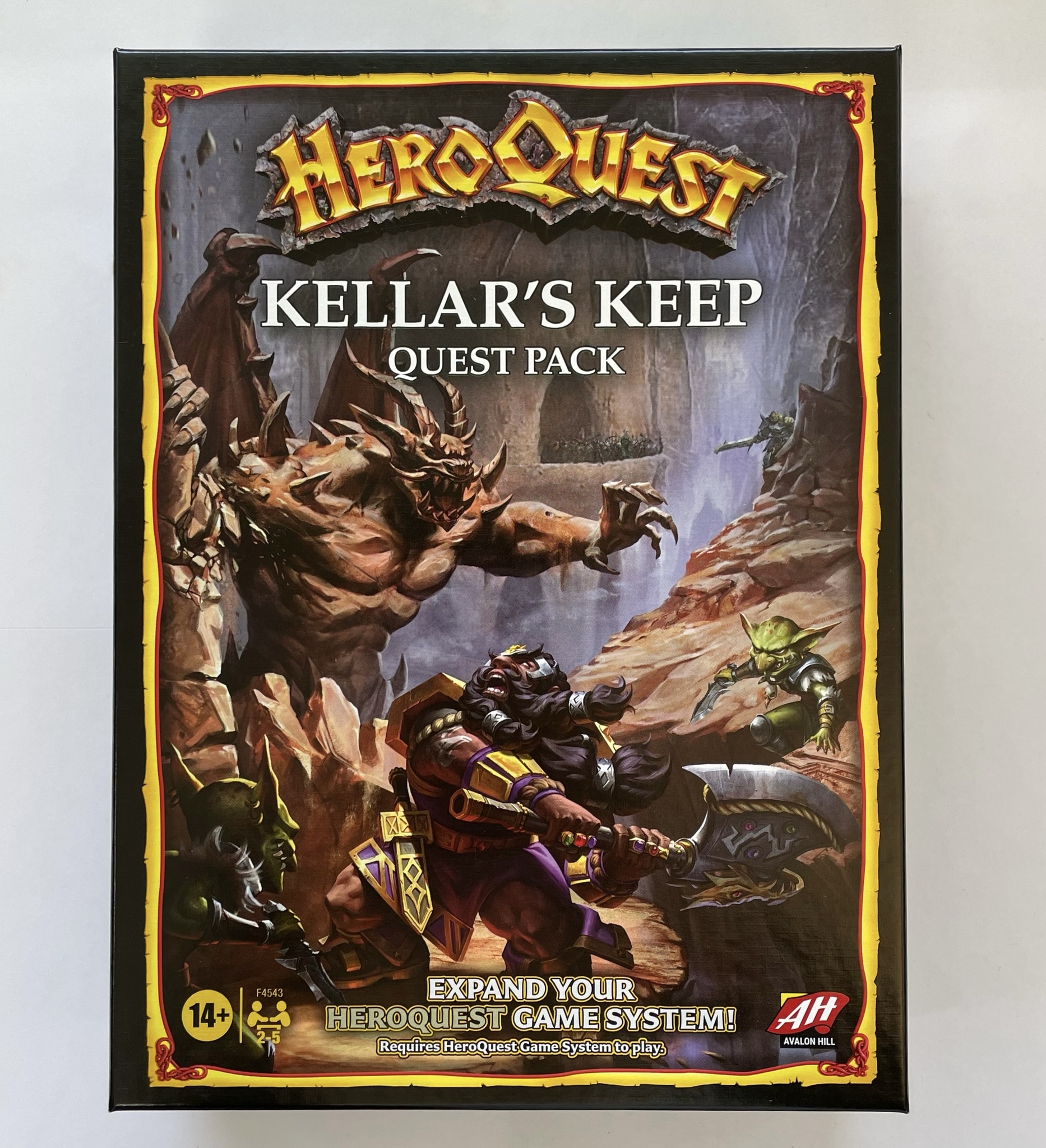 HeroQuest 2021 - Kellars Keep (ENG) (skadad kartong)