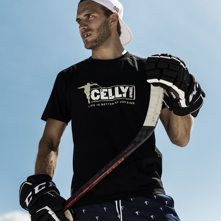 CELLY "LIFE IS BETTER AT THE RINK" T-SHIRT