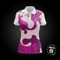 HOCKEY LOGO "PINK CAMO" PIKÉ DAM