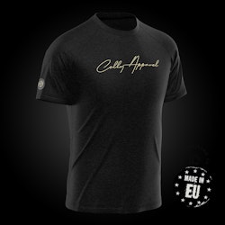 PADEL "SCRIPT" T-SHIRT SVART