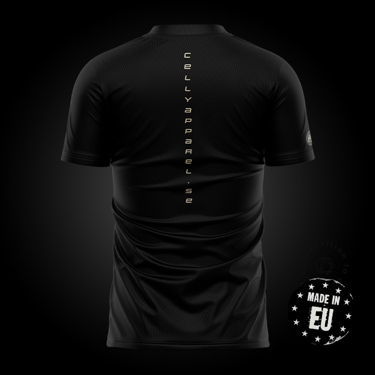 PADEL "SCRIPT" T-SHIRT SVART