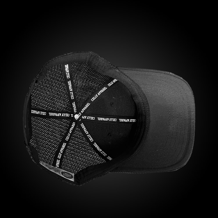CELLY "PLAYER BLACK MESH" CAP