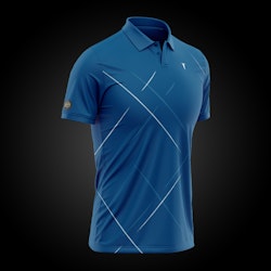 GOLF "SCOTTISH" BLÅ PIKÉ