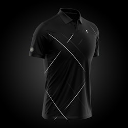 GOLF "SCOTTISH" SVART PIKÉ