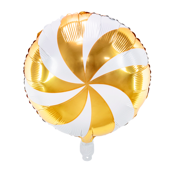 Heliumfylld Folieballong - Godis guld