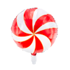 Heliumfylld folieballong - Godis röd