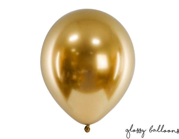 Heliumfylld ballong - Guld
