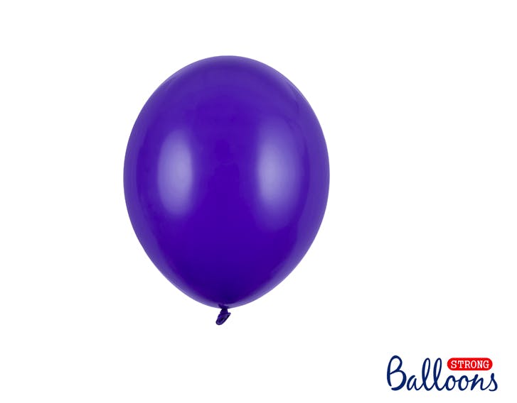 Heliumfylld ballong - Pastell royalblå