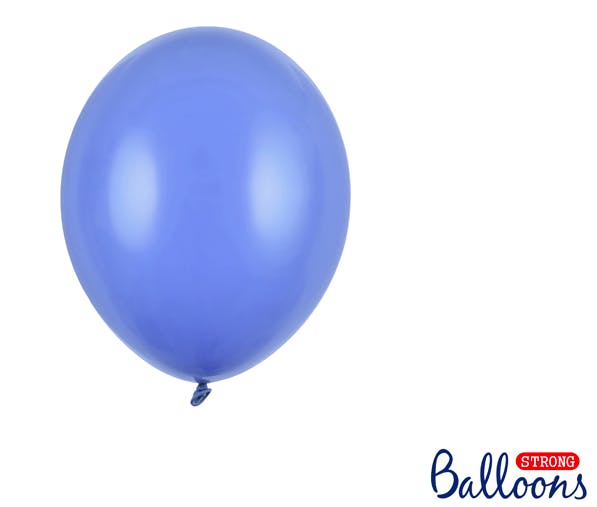Heliumfylld ballong - Pastell ultramarinblå