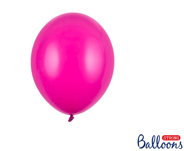 Heliumfylld ballong - Pastell hot pink