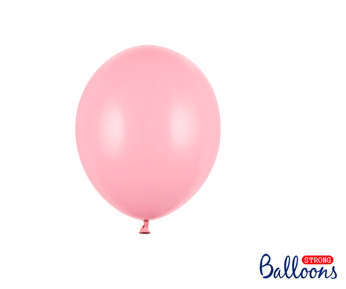 Heliumfylld ballong - Pastell babyrosa