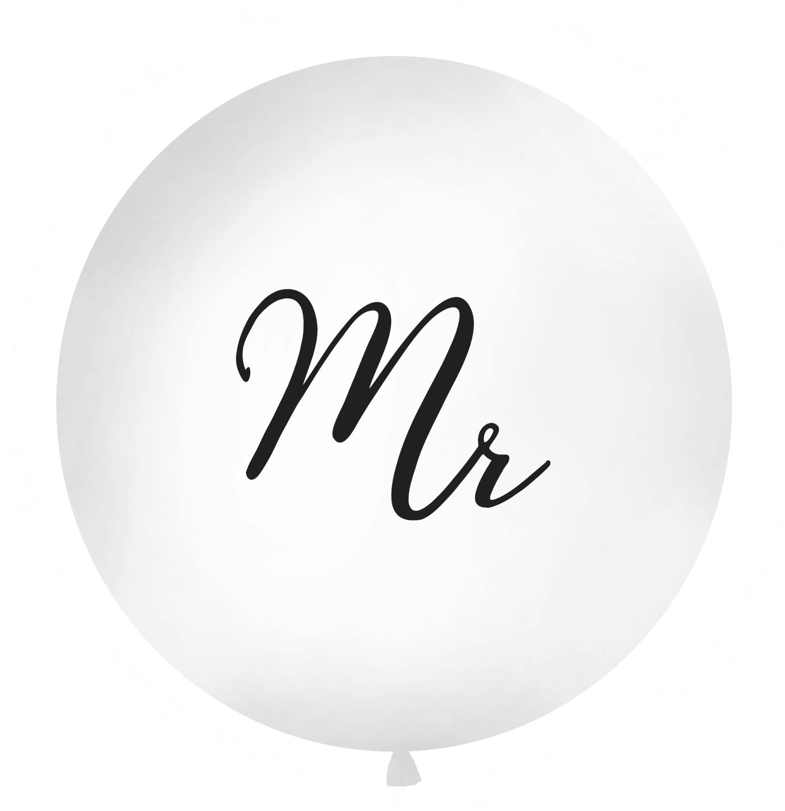 Heliumfylld Jätteballong bröllop - Mr